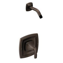 Load image into Gallery viewer, Moen T2692NH Voss One Handle Posi-Temp Shower Trim Kit Less Showerhead in Oil Rubbed Bronze
