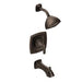 Moen T2693 Voss Posi-Temp Pressure Balanced Tub and Shower Trim with 2.5 GPM Shower Head and Tub Spout in Oil Rubbed Bronze