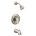 Moen Method Single Handle Posi-Temp Pressure Balanced Tub and Shower with Eco-Performance Shower Head in Brushed Nickel