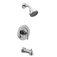 Moen T2903EP Gibson One Handle Posi-Temp Tub and Shower Faucet Trim Kit in Chrome