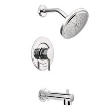 Load image into Gallery viewer, Moen T3293 Align Single Handle 1-Spray Moentrol Tub and Shower Faucet Trim Kit with Valve in Chrome
