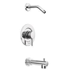 Moen T3293NH Align Moentrol One Handle Tub and Shower Faucet Trim Kit in Chrome