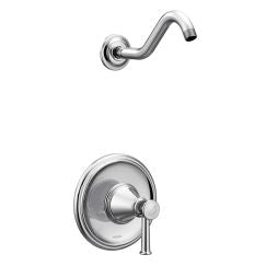 Moen Belfield Shower Trim Package with Moentrol Pressure Balancing Valve Technology - Less Shower Head in Chrome