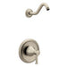 Moen Belfield Shower Trim Package with Moentrol Pressure Balancing Valve Technology - Less Shower Head in Brushed Nickel