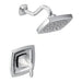 Moen Voss Single Handle 1-Spray Moentrol Shower Faucet Trim Kit with Valve in Chrome