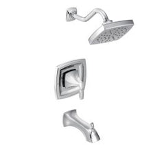 Load image into Gallery viewer, Moen T3693 Voss Single Handle 1-Spray Moentrol Tub and Shower Faucet Trim Kit in Chrome
