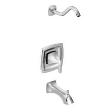 Load image into Gallery viewer, Moen T3693NH Voss Moentrol One Handle Tub and Shower Faucet Trim Kit in Chrome
