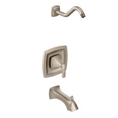 Moen T3693NH Voss Moentrol One Handle Tub and Shower Faucet Trim Kit in Brushed Nickel