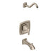 Moen Voss Moentrol One Handle Tub and Shower Faucet Trim Kit in Brushed Nickel