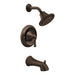 Moen T4503EP Wynford Single Handle 1-Spray Tub and Shower Faucet Trim Kit in Oil Rubbed Bronze