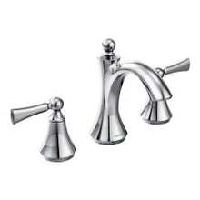Load image into Gallery viewer, Moen T4520 Wynford 8&amp;quot; Widespread Two Handle High-Arc Bathroom Faucet in Chrome
