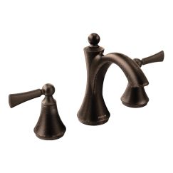 Moen T4520 Wynford 8" Widespread Two Handle High-Arc Bathroom Faucet in Oil Rubbed Bronze