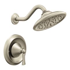 Moen Wynford Moentrol Single Handle 1-Spray Shower Faucet Trim Kit in Brushed Nickel