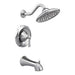 Moen Wynford Single Handle 1-Spray Moentrol Tub and Shower Faucet Trim Kit in Chrome