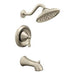 Moen Wynford Single Handle 1-Spray Moentrol Tub and Shower Faucet Trim Kit in Brushed Nickel