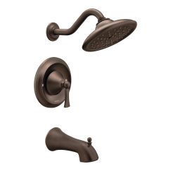 Moen Wynford Single Handle 1-Spray Moentrol Tub and Shower Faucet Trim Kit in Oil Rubbed Bronze