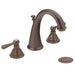 Moen T6125 Kingsley 8" Widespread Two Handle High-Arc Bathroom Faucet Trim Kit in Oil Rubbed Bronze
