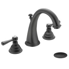 Moen T6125 Kingsley 8" Widespread Two Handle High-Arc Bathroom Faucet Trim Kit in Wrought Iron