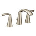 Moen T6173 Glyde 8" Widespread Two Handle High-Arc Bathroom Faucet in Brushed Nickel