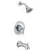 Moen T62153 Brantford Single Handle Pressure Balance Tub and Shower Faucet Trim Kit in Chrome