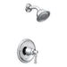 Moen Dartmoor 2.5 GPM Single Handle Pressure Balance Shower Only Trim Kit in Chrome