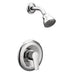 Moen Method Posi-Temp Pressure Balanced Shower Trim with Shower Head in Chrome