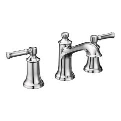 Moen T6805 Dartmoor 8" Widespread Two Handle Bathroom Faucet in Chrome