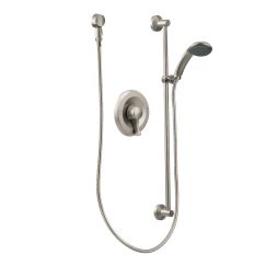 Moen T8346 Shower Trim Package with 2.5 GPM Single Function Hand Shower Less Rough-in Valve in Classic Brushed Nickel