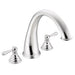 Moen T920 Kingsley Two Handle High Arc Roman Tub Faucet in Chrome