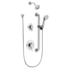 Moen T9342GBM25 Commercial Posi-Temp Transfer All - Metal Trim Kit - 2.5 GPM in Chrome/Stainless