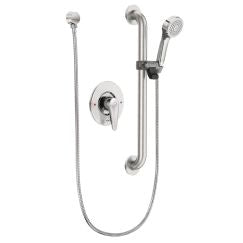 Moen T9346GBM25 Commercial Posi-Temp All - Metal Trim Kit in Chrome/Stainless