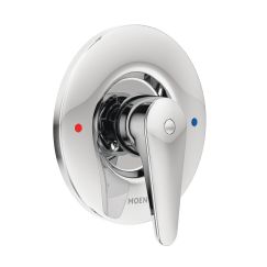 Moen Commercial Single Handle Posi-Temp Pressure Balanced Valve Trim Only - Less Valve in Chrome