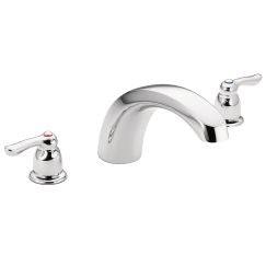Moen T990 Chateau Two Handle Low Arc Roman Tub Faucet in Chrome