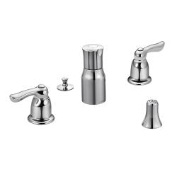 Moen Chateau Two Handle Bidet Faucet in Chrome