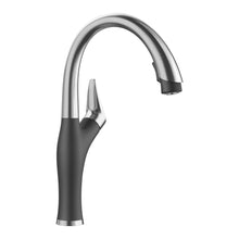 Load image into Gallery viewer, BLANCO 442031 Artona Pull-Down Kitchen Faucet 1.5 GPM - PVD Steel/Anthracite
