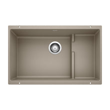 Load image into Gallery viewer, BLANCO 519456 Precis Cascade Super Single Kitchen Sink with Colander - Truffle
