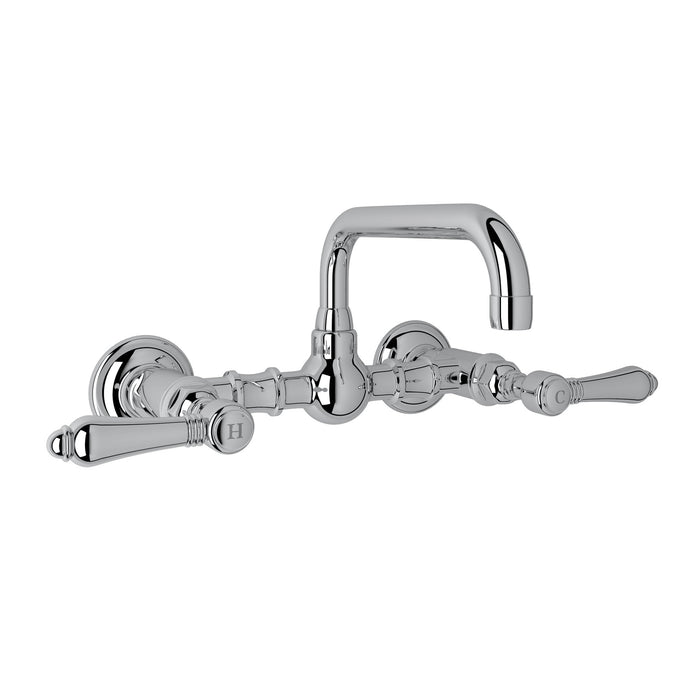ROHL Acqui® Wall Mount Bridge Lavatory Faucet With U-Spout
