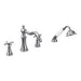 Moen TS21102 Weymouth Two Handle Diverter Roman Tub Faucet Includes Hand Shower in Chrome