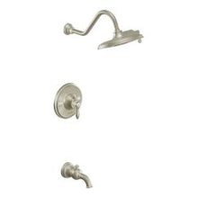 Load image into Gallery viewer, Moen TS32104 Weymouth Posi-Temp Tub/Shower in Brushed Nickel
