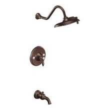 Load image into Gallery viewer, Moen TS32104 Weymouth Posi-Temp Tub/Shower in Oil Rubbed Bronze
