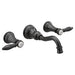 Moen Two-Handle Wall Mount Bathroom Faucet