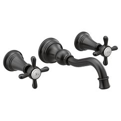 Moen TS42112 Two-Handle Wall Mount Bathroom Faucet