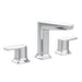 Moen Via Two Handle Low Arc Bathroom Faucet in Chrome