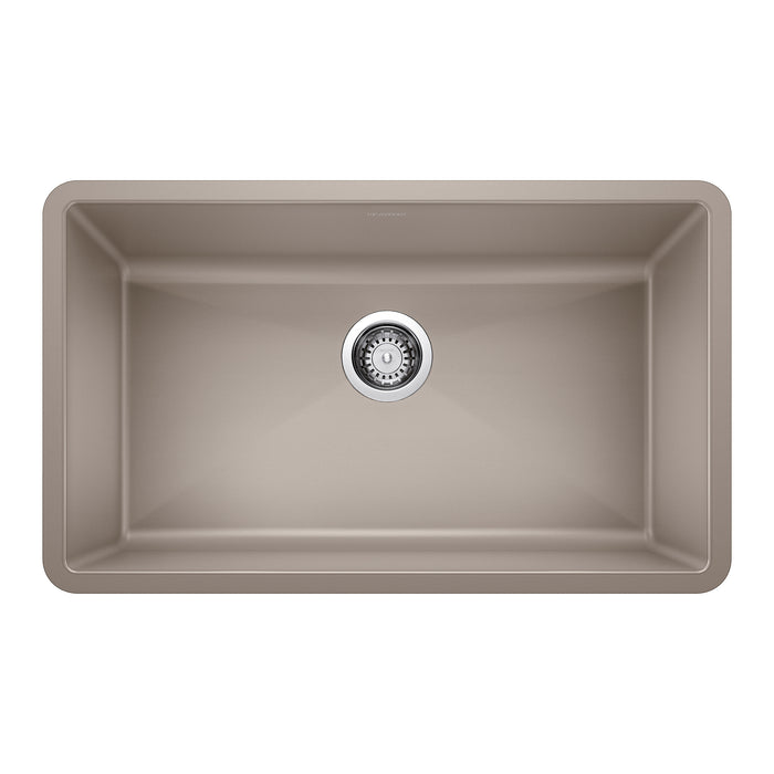 BLANCO 441297 Precis Super Single Bowl Kitchen Sink - Truffle
