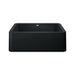 BLANCO Ikon 30" Apron Single Bowl Farmhouse Sink - Coal Black
