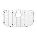 BLANCO Stainless Steel Bottom Grid for Valea 32" Sinks
