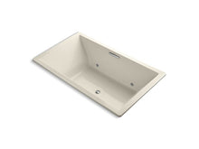 Load image into Gallery viewer, KOHLER K-1174-GVBCW-47 Underscore Rectangle 72&amp;quot; x 42&amp;quot; drop-in VibrAcoustic + BubbleMassage(TM) Air Bath with Bask(TM) heated surface and chromatherapy and center drain
