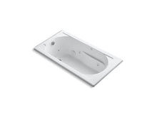 Load image into Gallery viewer, KOHLER K-1357 Devonshire 60&amp;quot; x 32&amp;quot; drop-in whirlpool bath with end drain

