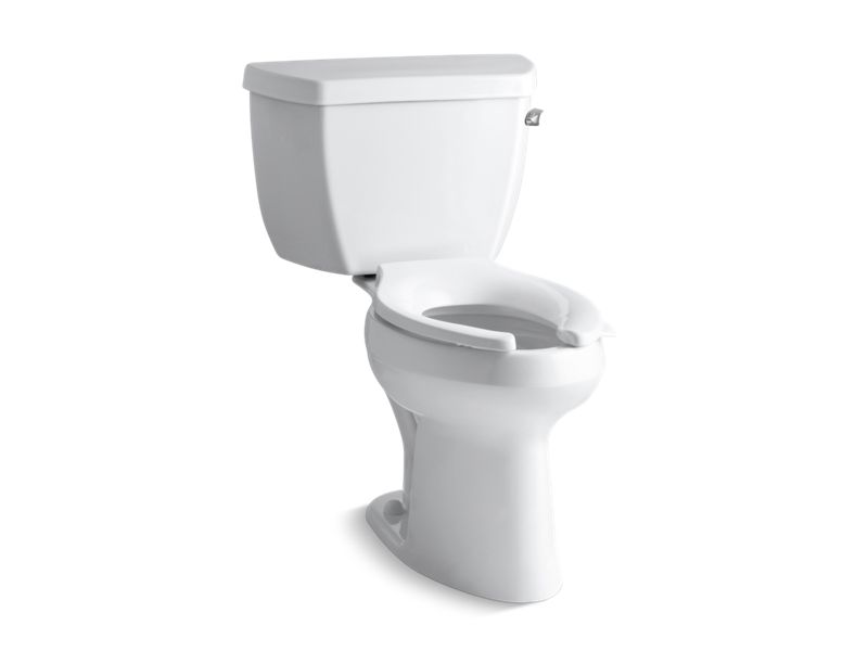 KOHLER 3493-RA Highline Classic Two-piece elongated chair height toilet