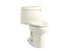 Load image into Gallery viewer, KOHLER K-3828-RA Cimarron One-piece elongated 1.28 gpf chair height toilet with right-hand trip lever, and Quiet-Close seat
